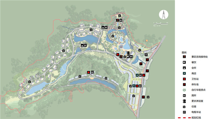 尋烏東江源溫泉養(yǎng)生小鎮(zhèn)規(guī)劃設計（23）